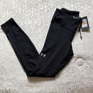 Under Armour Women's Compression Black Leggings - HEATGEAR -  NWT